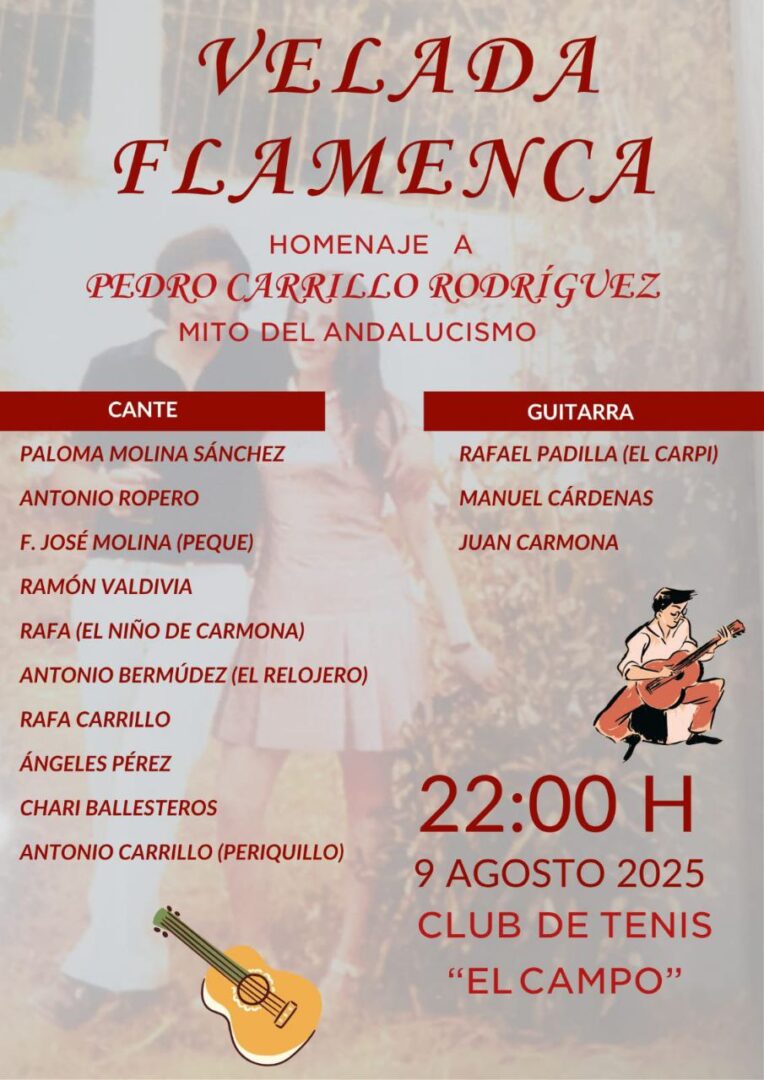 Cartel Evento Flamenco